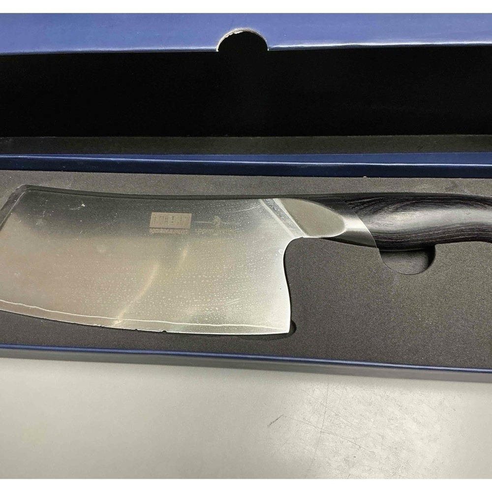 NEW HOSHANHO Loong Series 027 7" Cleaver Knife - Japanese High Carbon Steel NIB